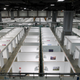 Featuring 437 beds for coronavirus patients, a new field hospital built by the U.S. Army Corps of Engineers and members of the National Guard is shown inside the Walter E. Washington Convention Center May 11, 2020 in Washington, DC.